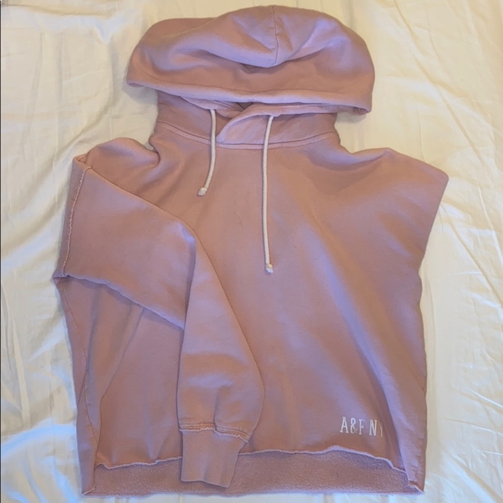 Abercrombie & Fitch Cropped Hoodie